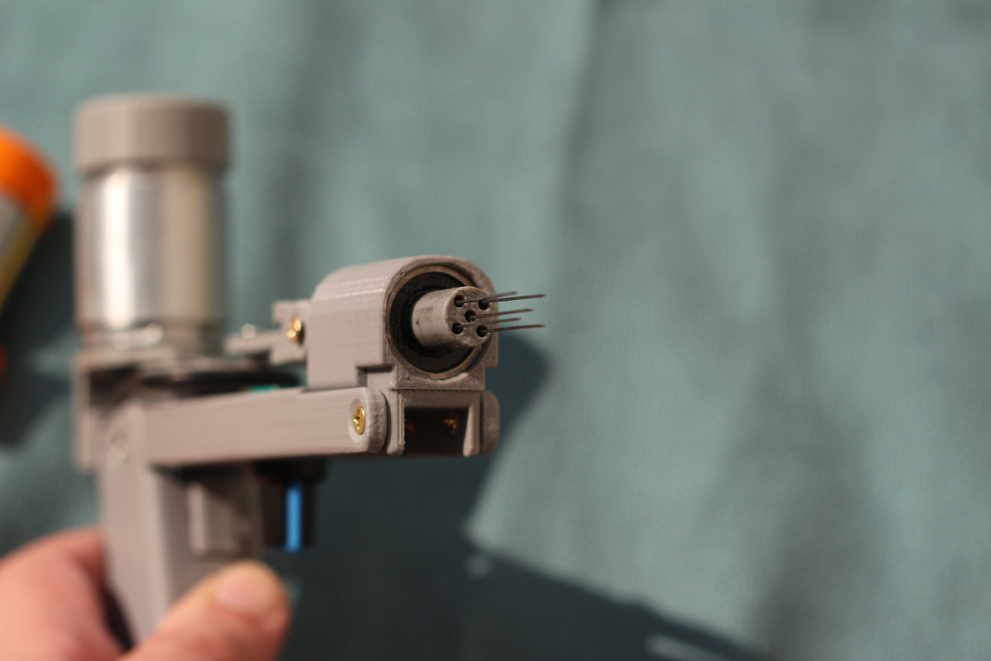 Grey Electric Felting machine with 1 - 5 needles speed control ( M&V )