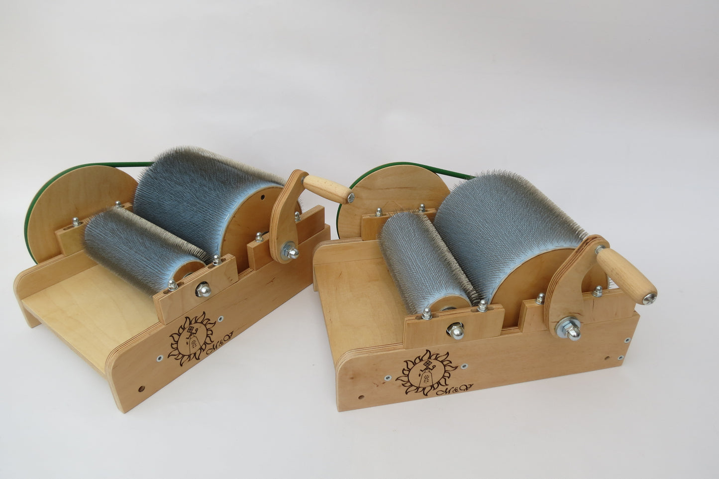 Wooden Drum Carder for wool - 96 TPI ( M&V )