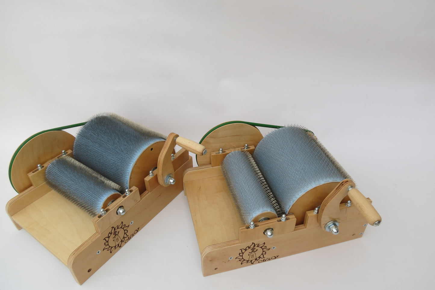 Wooden Drum Carder for wool - 72 TPI ( M&V )