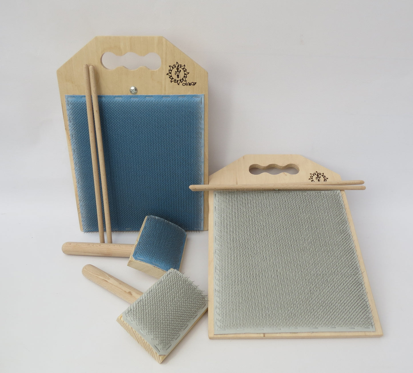 Wooden Carder Fiber Combing Cardings Blending Board - 72 TPI ( M&V ) (Copy)