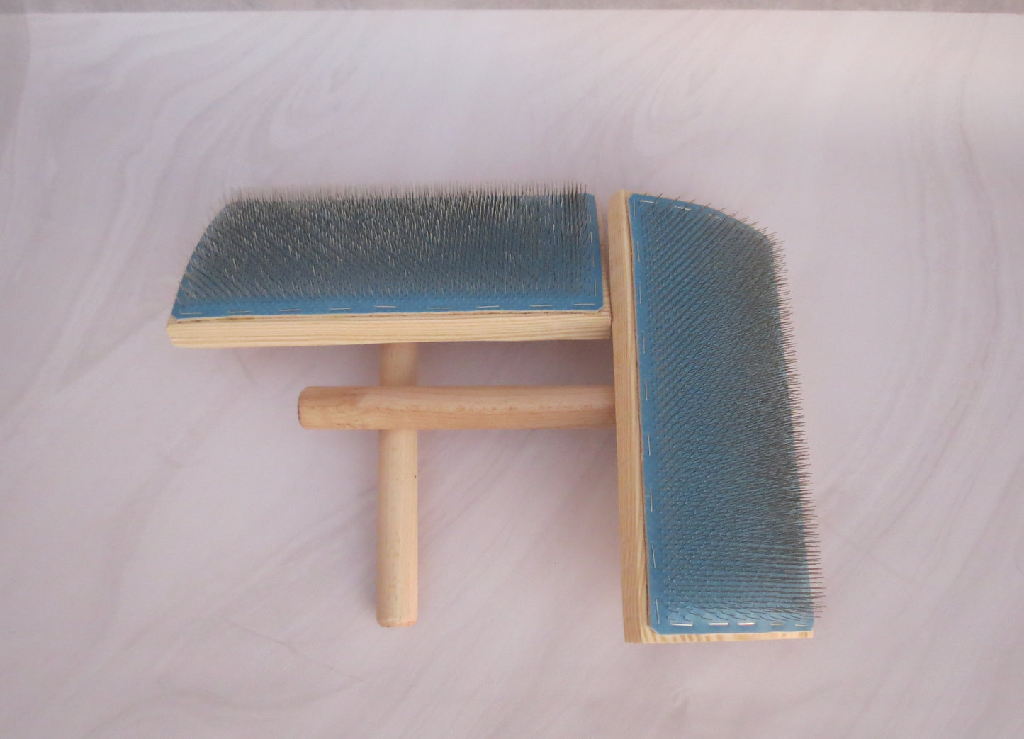 Wooden Carders (2 pcs) Hand Carders ,wool carder Felting Kit 72 TPI ( M&V )