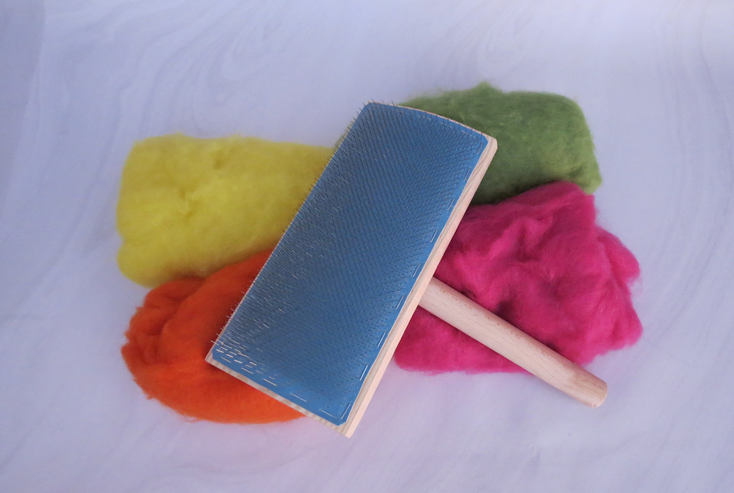 Wooden Carders (2 pcs) Hand Carders ,wool carder Felting Kit 72 TPI ( M&V )